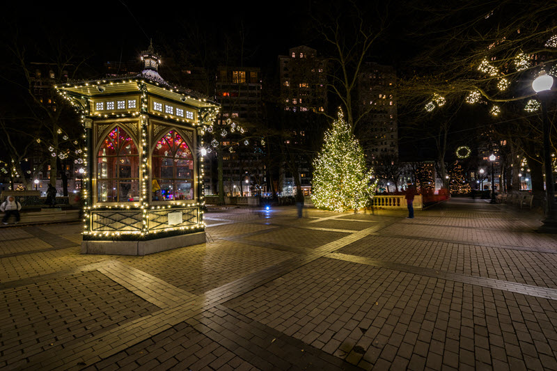 Rittenhouse Square gazebo